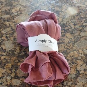 Simply Chic Mauve Fashion Scarf